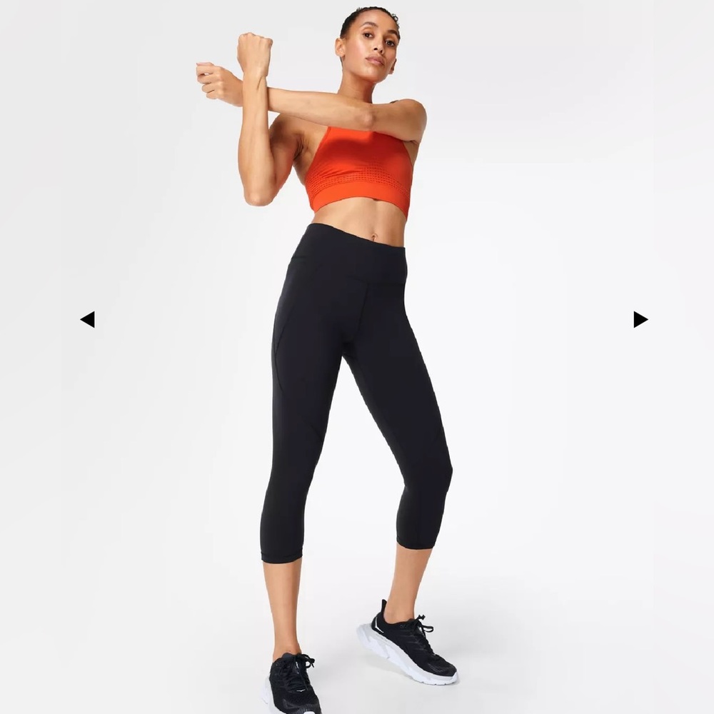 Sweaty Betty Power Capri Black Legging Small